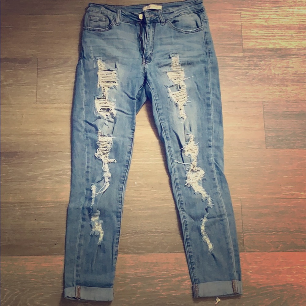 Light washed jeans